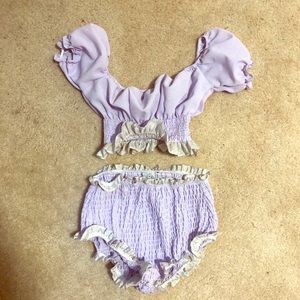 Her Pony the Label vintage 2 piece set